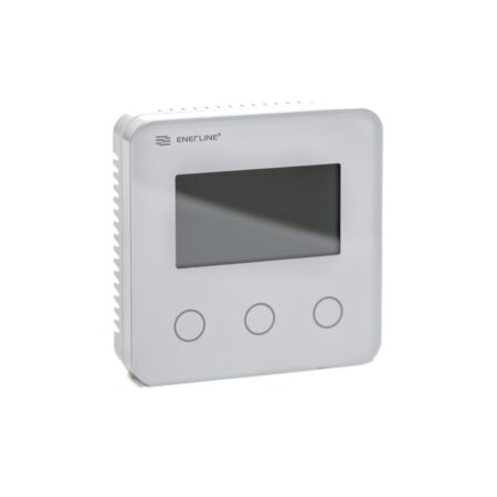 Silent LCD Valkoinen-huonetermostaatti