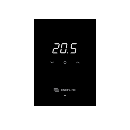 Enerline Ideal huoneyksikkö paristoilla, musta )(